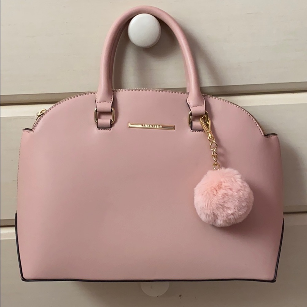 Nude Pink Dome Handbag